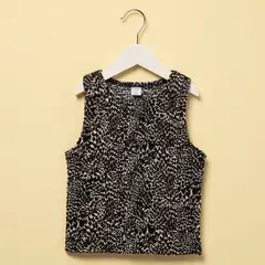 YAMP - Top Niña con Estampado Manga corta
