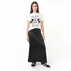 SYBILLA - Blusa Mujer Estampado Manga corta de Algodón