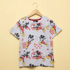 STD CHARACTERS - Camiseta Niño Manga corta Algodón Mickey