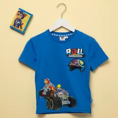 PAW PATROL - Camiseta Niño Manga corta de Algodón