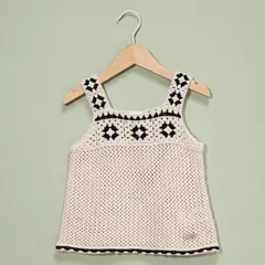 CONIGLIO - Top Niña Tejido Algodón