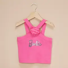 BARBIE - Top Niña Algodón