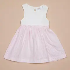 YAMP - Vestido para Bebé niña de Algodón