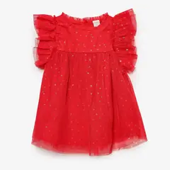 YAMP - Vestido para Bebé niña con Boleros Tutú Manga corta