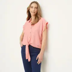 NEWPORT - Blusa Mujer Manga corta