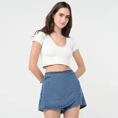 DOO AUSTRALIA - Falda short Mujer Tiro alto