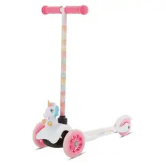 SAKAR - Patineta para niños 3 ruedas Unicornio