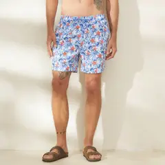CASCAIS - Pantaloneta de baño Hombre con Estampado Cascais.