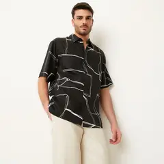 BASEMENT - Camisa Hombre Manga corta