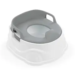 undefined - Adaptador para baño de niño. Baño de entrenamiento 3 en 1 Gris