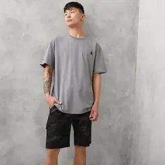 STARTER - Camiseta Hombre Manga Corta Oversize de Algodón
