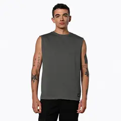DENIMLAB - Camiseta Hombre Sin mangas de Algodón