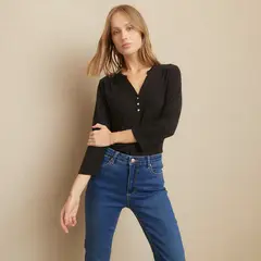 UNIVERSITY CLUB - Blusa Mujer con Estampado Manga 3/4