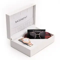 BASEMENT - Set Reloj y Gafas Mujer