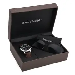 BASEMENT - Set Reloj y Gafas Hombre