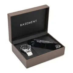 BASEMENT - Set Reloj y Gafas Hombre