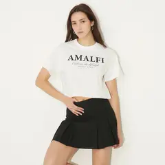 SYBILLA - Blusa Mujer Manga corta de Algodón