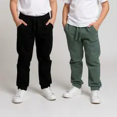 YAMP - Jogger Niño Pack de 2 unidades Recto Tiro medio