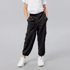 ELV - Pantalón Niña Cintura elásticada Algodón