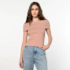 DENIMLAB - Blusa Mujer Manga Corta
