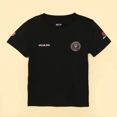 undefined - Camiseta de fútbol Niño con Logo Manga corta Algodón Messi