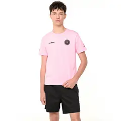 undefined - Camiseta de fútbol Niño con Logo Manga corta Algodón Messi