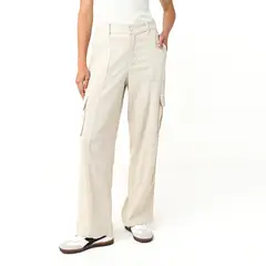 BASEMENT - Pantalón Cargo Mujer Tiro alto