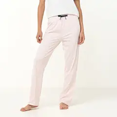 SYBILLA - Pantalón de pijama Mujer Largo de Algodón