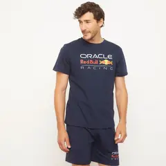 REDBULL - Pijama para Hombre Manga Corta de Algodón Oracle Red Bull Racing