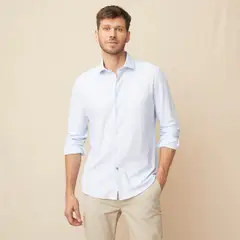 LA MARTINA - Camisa Hombre de Rayas Manga larga Slim