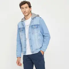 UNIVERSITY CLUB - Chaqueta de jean Hombre de Algodón