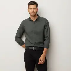 WOLF & HANK - Camisa Hombre Manga larga Slim