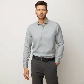 WOLF & HANK - Camisa Hombre Manga larga Slim