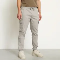 BEARCLIFF - Pantalón cargo Hombre Jogger de Algodón