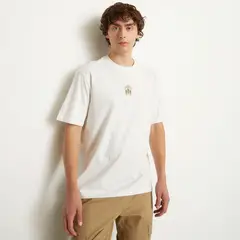 BEARCLIFF - Camiseta Hombre Manga corta con Estampado de Algodón