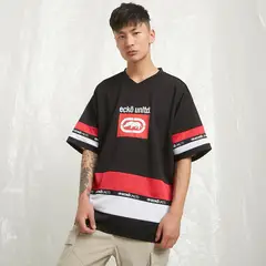 ECKO - Camiseta Hombre Manga corta con Estampado Oversize