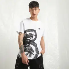ECKO - Camiseta Hombre Manga corta con Estampado de Algodón