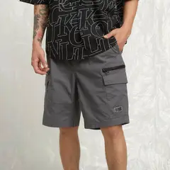 ECKO - Bermuda Hombre Cargo de Algodón