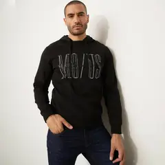 MOSSIMO - Hoodie Hombre con Logo de Algodón