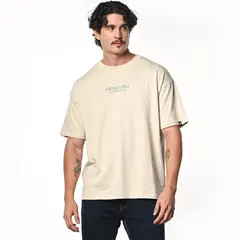 DENIMLAB - Camiseta Hombre Manga corta con Estampado de Algodón