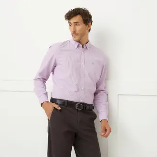 CHRISTIAN LACROIX - Camisa Hombre de Rayas Manga larga Recto de Algodón