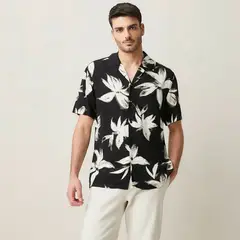 BASEMENT - Camisa Hombre Manga corta