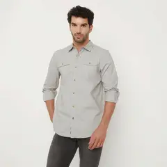 UNIVERSITY CLUB - Camisa Hombre Manga larga de Algodón