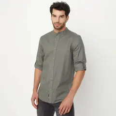 UNIVERSITY CLUB - Camisa Hombre Manga larga de Algodón