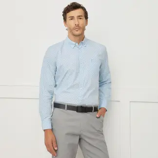 CHRISTIAN LACROIX - Camisa Hombre con Estampado Manga larga Recto de Algodón