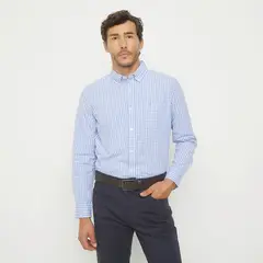 CHRISTIAN LACROIX - Camisa Hombre de Cuadros Manga larga de Algodón