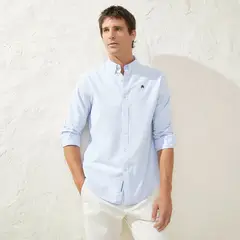 CASCAIS - Camisa Hombre Manga larga Slim de Algodón Cascais.