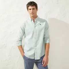 CASCAIS - Camisa Hombre Manga larga Slim de Algodón Cascais.