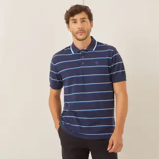 CHRISTIAN LACROIX - Camiseta polo Hombre Manga corta de Rayas de Algodón