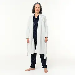 SOUTHLAND - Bata para dormir Mujer Medio Manga larga